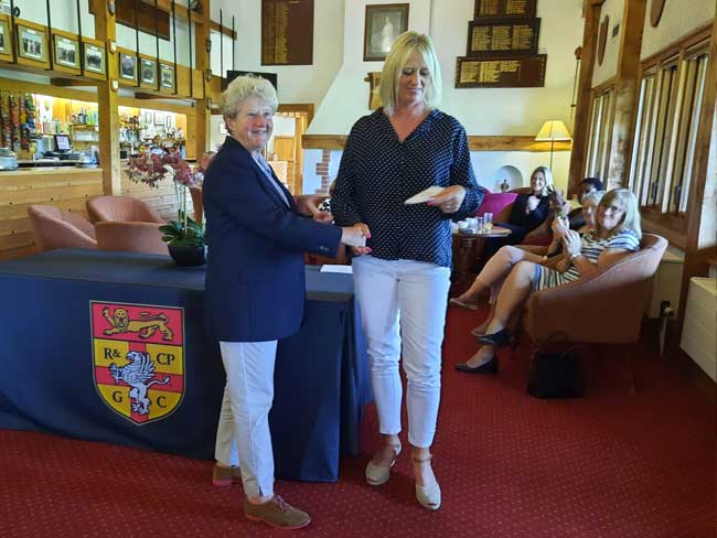 Div A gross runner up - Nicola Jones (Nizels - gross 81)