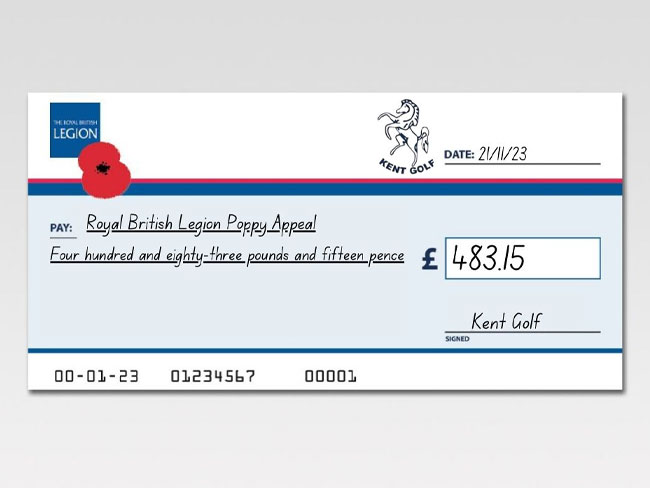 Kent Golf Poppy Appeal