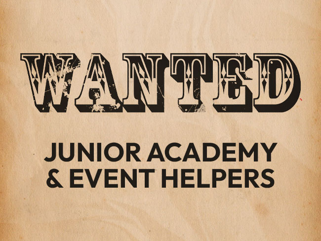 WANTED Volunteers