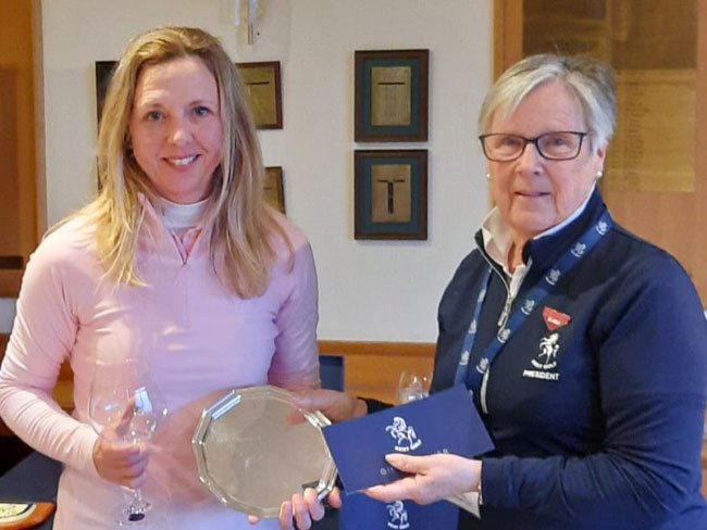 Ali McGuirk Nett winner Women's Championship 2024