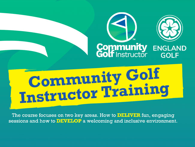 Community Golf Instructor Training