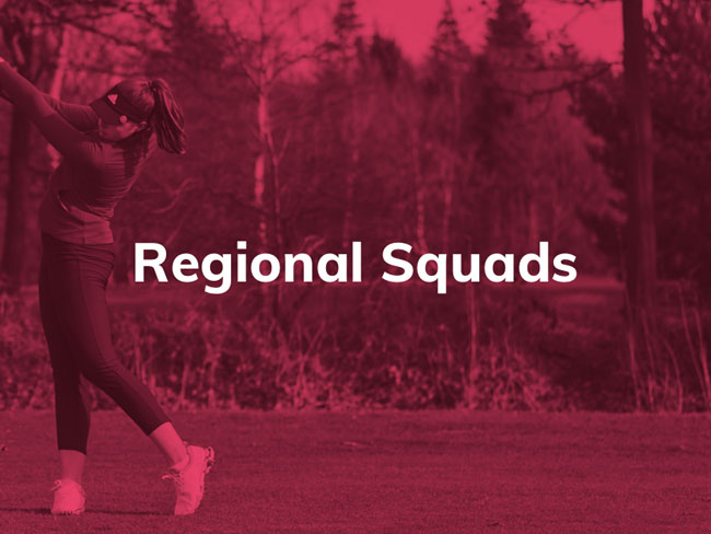 England Golf regional squads