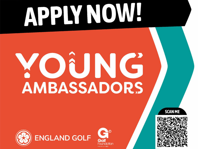 Golf Young Ambassador Applications 