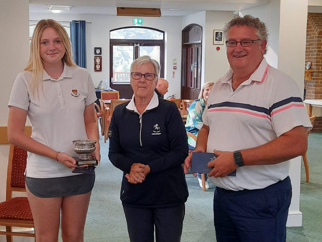 Joan Piper Adult & Junior Mixed Greensomes 2024 winners