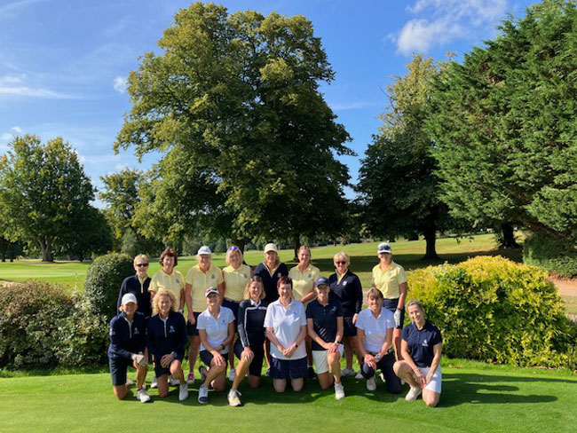 Kent Golf Senior Women's Team v Sussex 2024