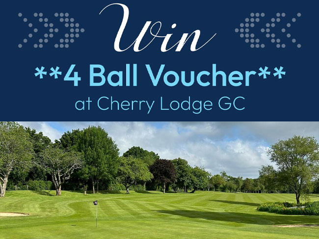 Win 4 Ball Voucher at Cherry Lodge GC