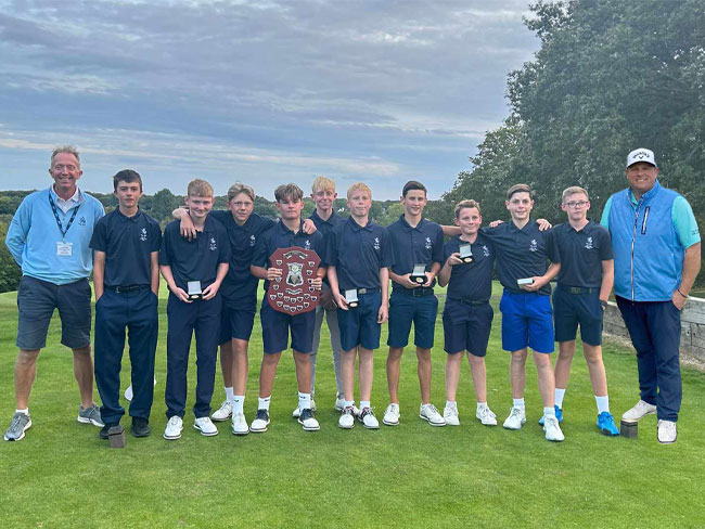 Kent Golf U14 Boys Team 2024