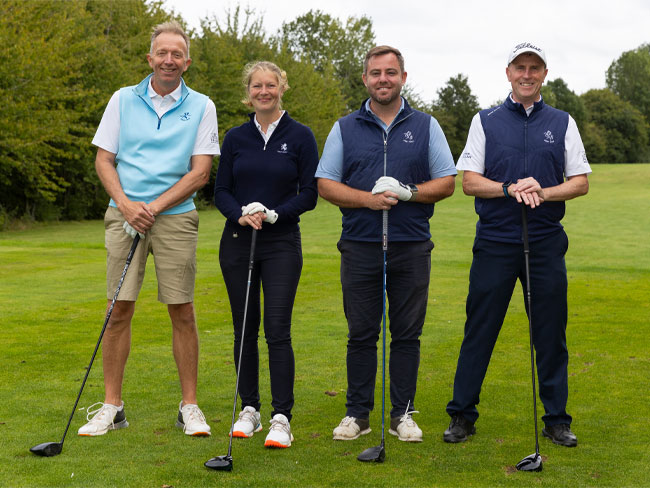 Kent Golf team at the Shepherd Neame Golf Day 2024