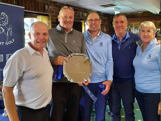 Senior Foursomes Winners 2025