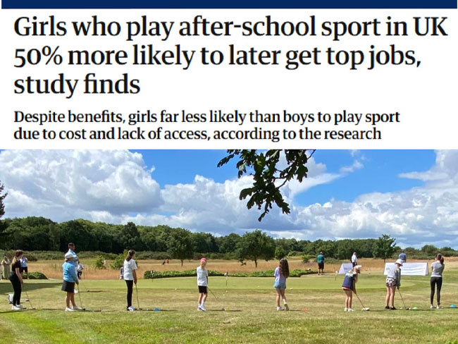 Girls sport