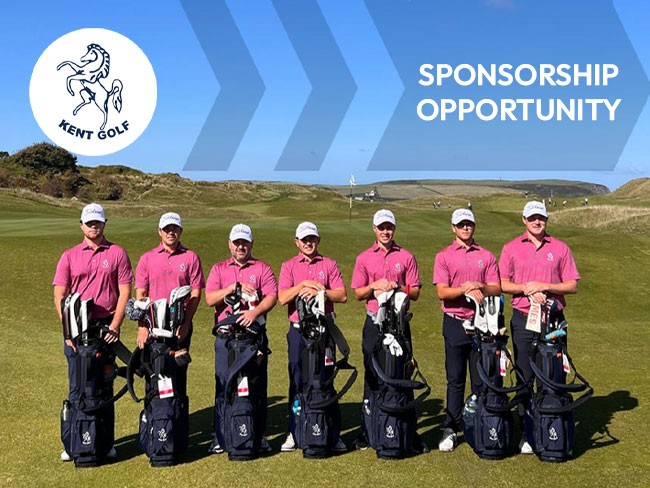 Kent Golf Team Bag Sponsorship